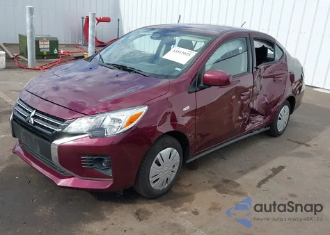 2024 Mitsubishi Mirage G4 Black Edition/Es/Le from USA, damaged, VIN ML32FUFJ7RHF16570